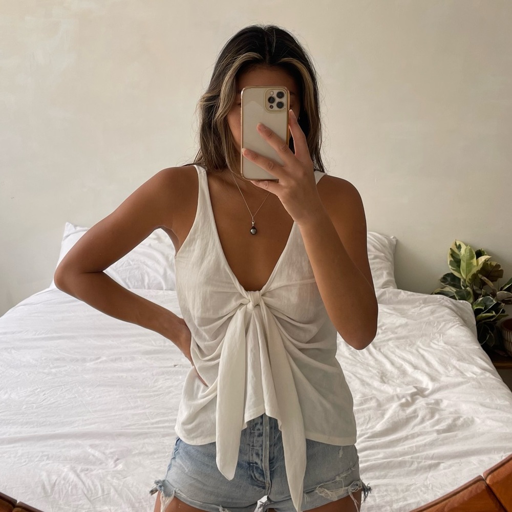 Zara tie top